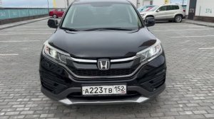 Продажа Honda CR-V 4, рестайлинг, 2016, черный, 46 000 км