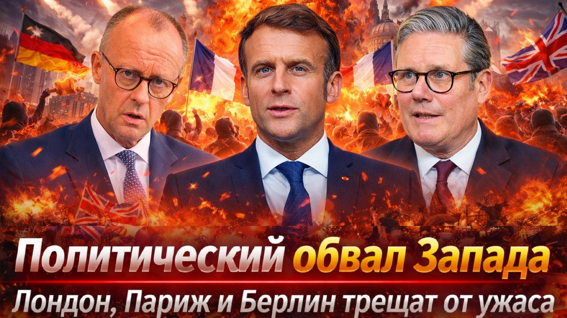 "Тройной кризис Европы:Провальный курс добил элиты: , ЕС на пороге политического обвала" смотреть онлайн
