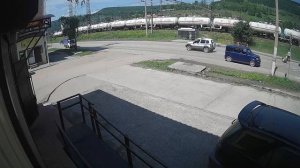 Момент ДТП из прошлого видео с погоней🤬