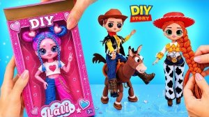 Лали Делает Полное Преображение Персонажей «Истории игрушек»! DIY Поделки