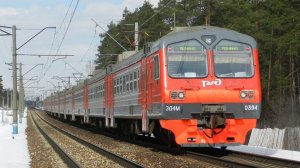 Поездка по Ярославскому направлению на ЭД4М-0394