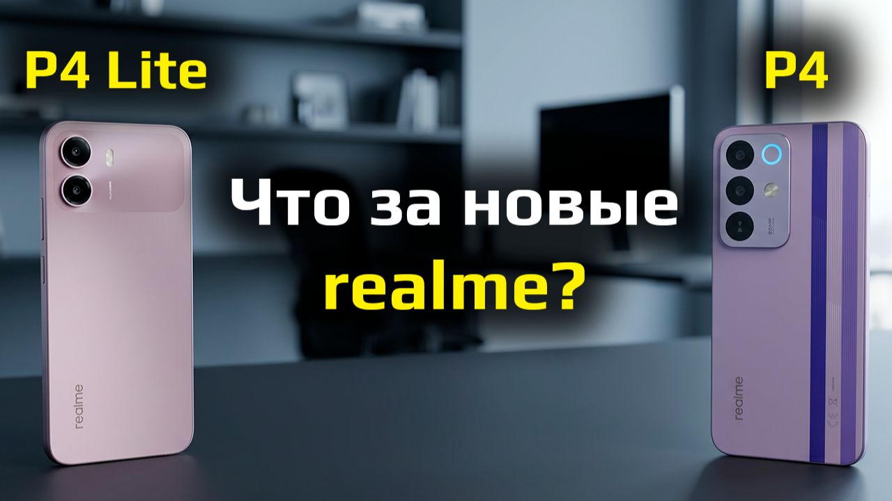 Что за realme P4 и P4 Lite? Стоит ли покупать новые бюджетники? смотреть онлайн