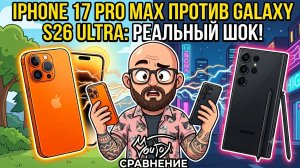 Apple СДАЁТСЯ? Битва iPhone 17 Pro Max и Galaxy S26 Ultra!