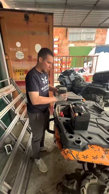 Пока Алексей Тафинцев восстанавливается после травмы, идет подготовка квадроцикла к Кубку России.