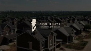 Коттеджный поселок с высоты птичьего полета
