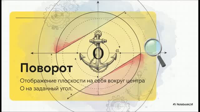 Геометрия 9 класс 126 Поворот