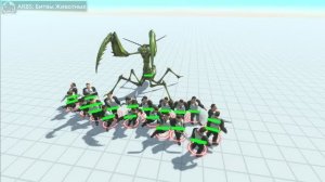 АРБС 20x ВОИНОВ ПРОТИВ КАЖДОГО ГИГАНТСКОГО ОТРЯДА — ЭПИЧЕСКАЯ БИТВА 🐉⚔️🦖💥