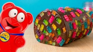 ШОКОЛАДНАЯ КОЛБАСА ИЗ ЖЕЛЕЙНЫХ МЕДВЕДЕЙ ВАЛЕРЫ
