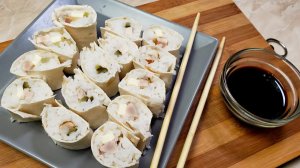 Неожиданно Вкусные РОЛЛЫ-СУШИ ИЗ КУРИНОЙ ГРУДКИ. НЕ УСТАЮ их Готовить.
