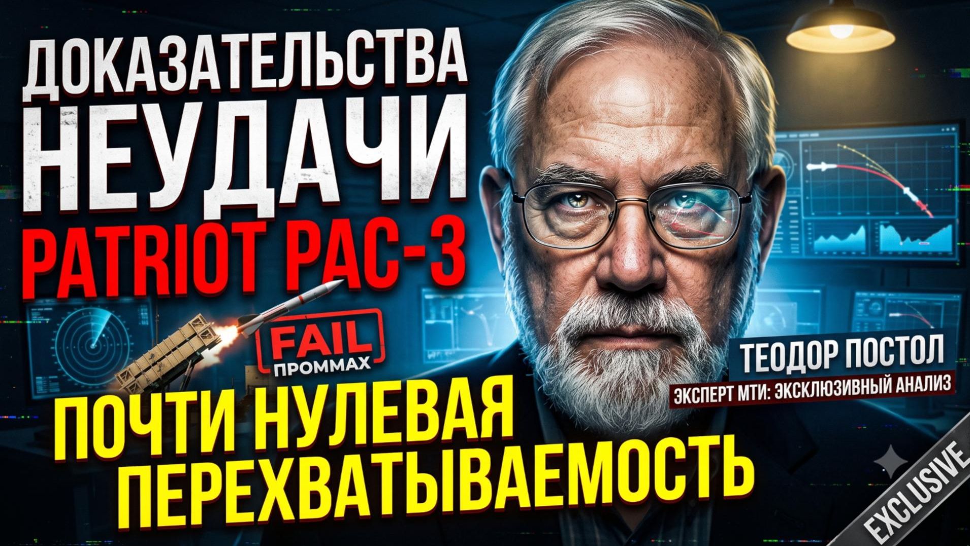 😱Теодор Постол | 99% ПРОМАХОВ? Сенсационные данные о работе Patriot PAC-3 смотреть онлайн