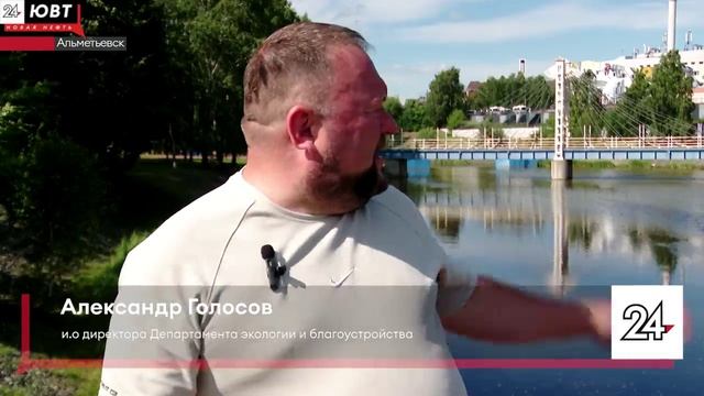 На Каскаде прудов в Альметьевске гибнет рыба