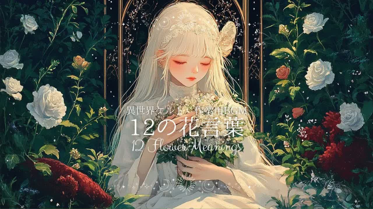 〜12 Flowers and Magic Words〜 Celtic Background Music смотреть онлайн