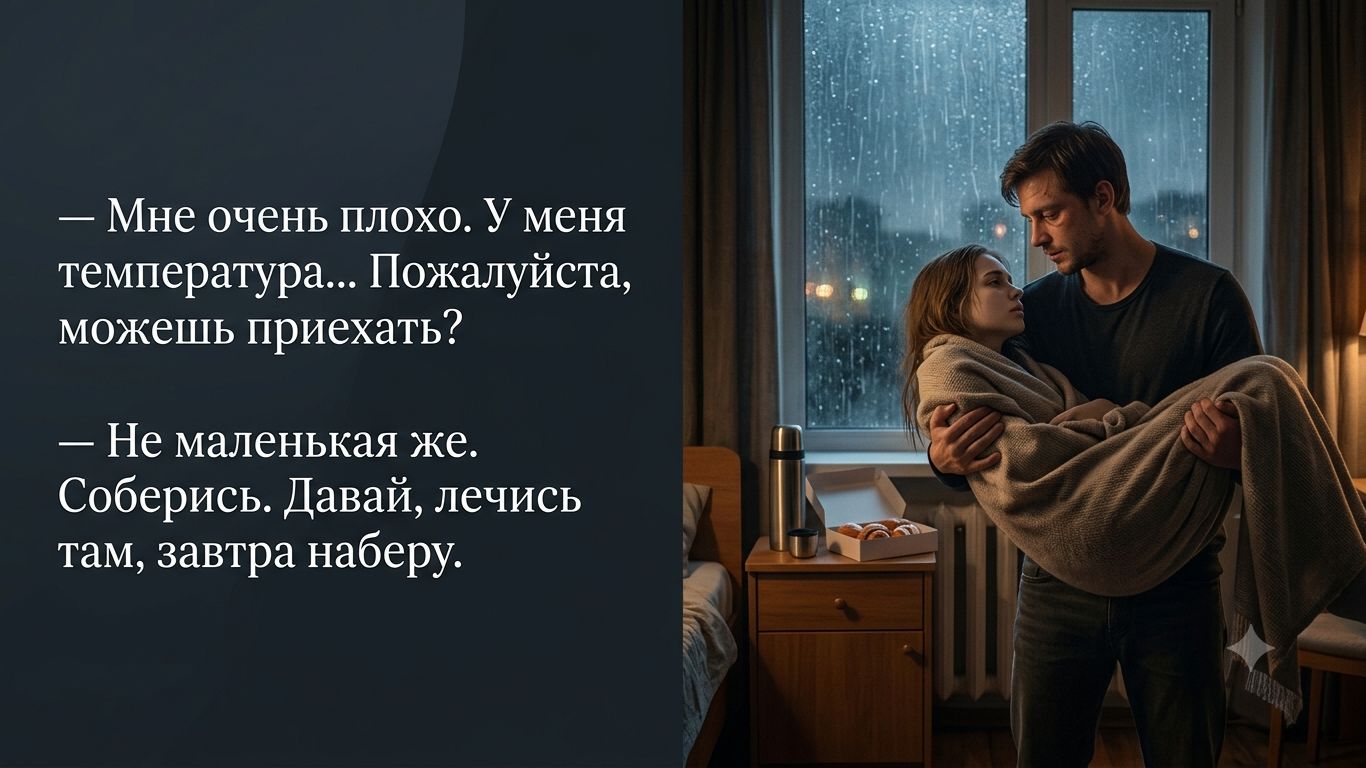 История о том, как одна телефонная ошибка сдирает маски с двух лет совместной жизни