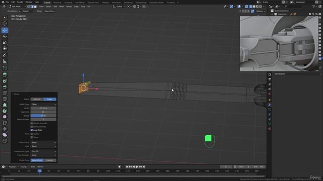 BLENDER Creating the Dune Ornithopter 81_Modeling section_Starting with the wings part 2 смотреть онлайн