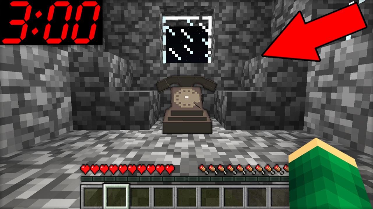 НИКОГДА НЕ ОТВЕЧАЙ НА ЭТОТ ЗВОНОК В 3 ЧАСА НОЧИ В МАЙНКРАФТ | Риколит Minecraft смотреть онлайн