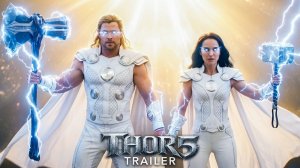 THOR 5: GODFALL (2027) | Chris Hemsworth, Natalie Portman, Brett Goldstein | Concept Trailer