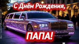 С Днём рождения, папа! 🎂 Красивая весёлая песня для любимого папы