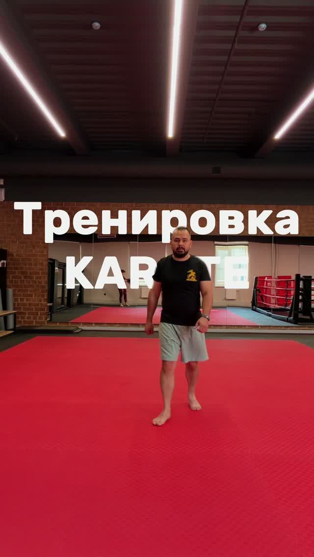 Тренировка KARATE