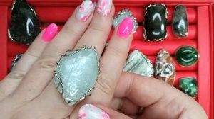 Каменная лавка( кольца в мельхиоре и нейзильбере 1 часть)