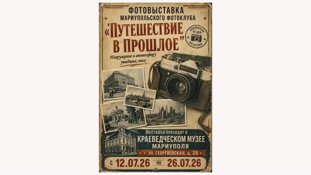 Мариупольский фотоклуб. Выставка РЕТРО