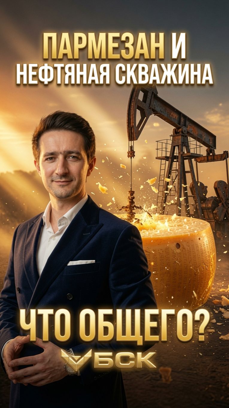 Пармезан и нефтяная скважина. Что общего?
