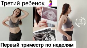 Первый Триместр Беременности по Неделям🤰 | 5я-14я Неделя Беременности | Мои Ощущения 🙌