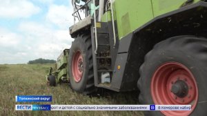 В Кузбассе аграрии приступили к заготовке кормов