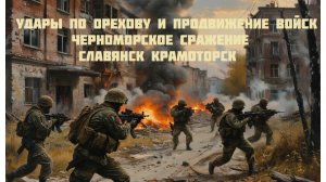 Новости СВО Сегодня-Удары по Орехову и продвижение войск Черноморское Сражение  Славянск Крамоторск