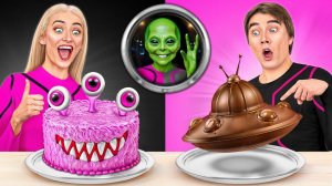Челлендж с Едой «Розовое или Черное» #Смешные Челенджи с едой Multi DO Challenge