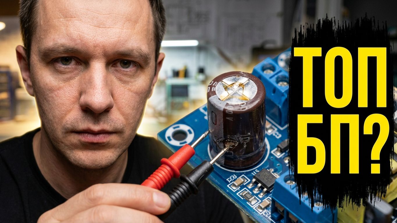 Почему все берут этот БП? Распаковка и замеры 24V 6A смотреть онлайн