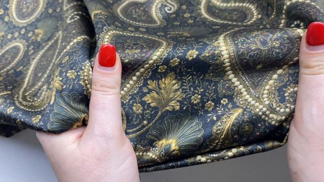 Шелк с принтом огурцы 46871 смотреть онлайн