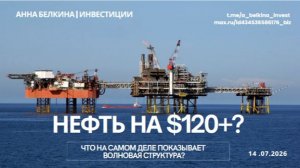 Нефть на $120? Или это лишь коррекция? Что показывает ВА