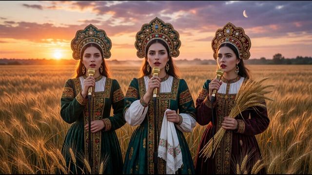 Группа =Три Красавицы=. Зреет рожь над жаркой нивой (А. А. Фет) v1-1-11_A Lyrical Ballad Style