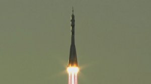 Ракета-носитель с транспортным пилотируемым кораблем стартовала с Байконура