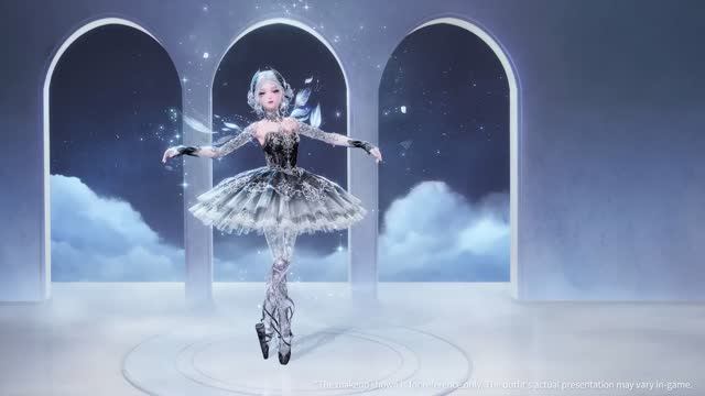 🎬 Whimsical Reverie   Preview White Night's Ballet [Infinity Nikki]