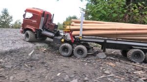 RC машинки 🚚  Как Грузят и перевозят бревна