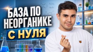 БАЗА ПО НЕОРГАНИКЕ С НУЛЯ ДЛЯ ЕГЭ ПО ХИМИИ 2027