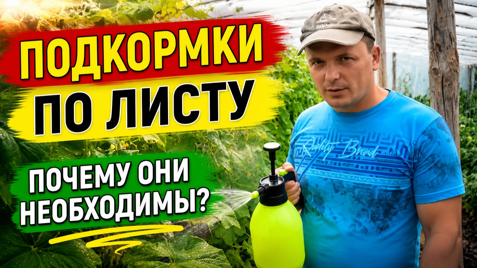 ВНЕКОРНЕВЫЕ ПОДКОРМКИ-ПОЧЕМУ ОНИ НЕОБХОДИМЫ? смотреть онлайн