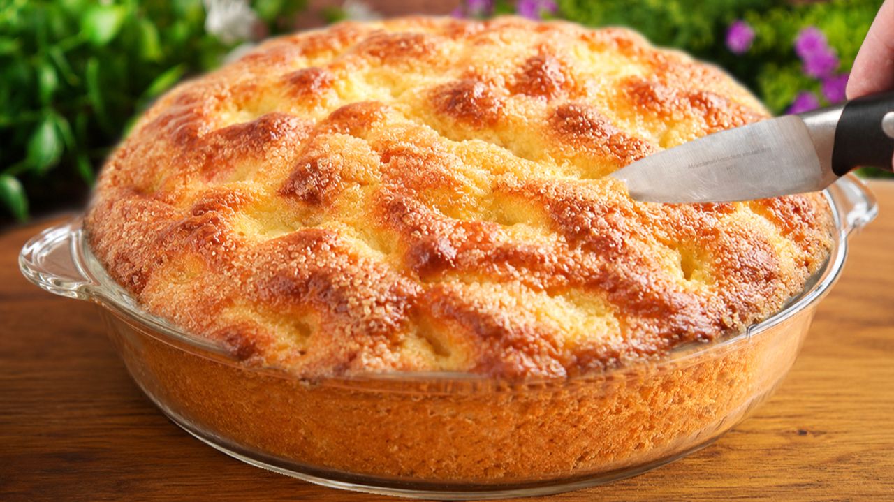 Сахарный пирог, который любят все! Вы будете печь его снова и снова! смотреть онлайн