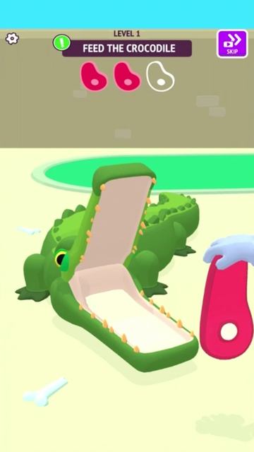 Feed The Crocodile - игра на телефоне