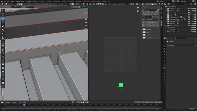 BLENDER Creating the Dune Ornithopter 94_Unwrapping section_Starting with the body part 2 смотреть онлайн