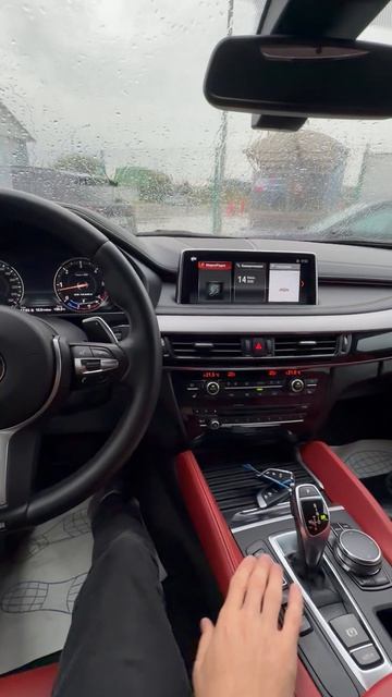 2017 BMW X6 запуск двигателя