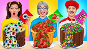 Кулинарный Челлендж# Я против Бабушки #Украшение Торт Челлендж Multi DO Challenge