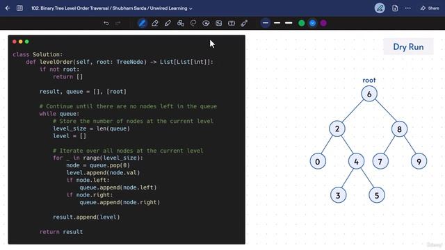 6 -Binary Tree Level Order Traversal 102 смотреть онлайн