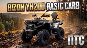 Квадрицикл Bizon YK200 BASIC CARB (ПТС)