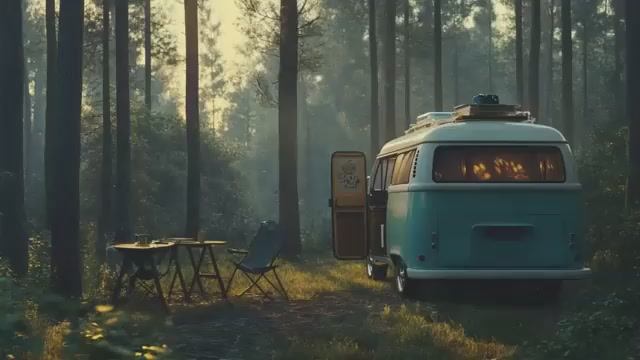 Золотое утро и жизнь в фургоне II Chill Acoustic mix for a positive morning start смотреть онлайн
