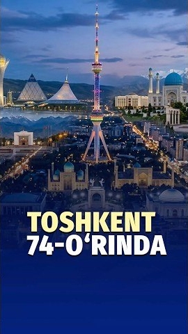 🍿 Toshkent shahri Numbeo sayti eʼlon qilgan eng qimmat shaharlar reytingida 488-o‘rinda qayd etildi