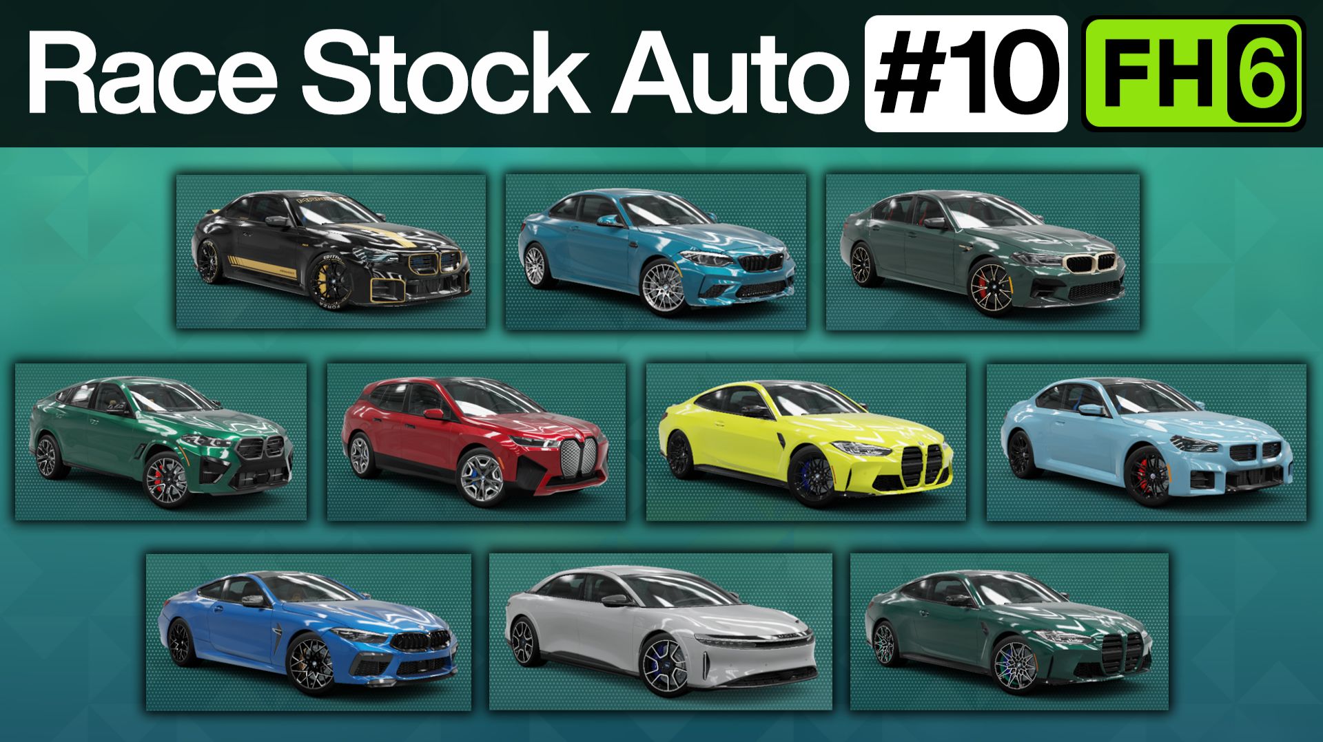 Forza Horizon 6 - Race Stock Auto #10