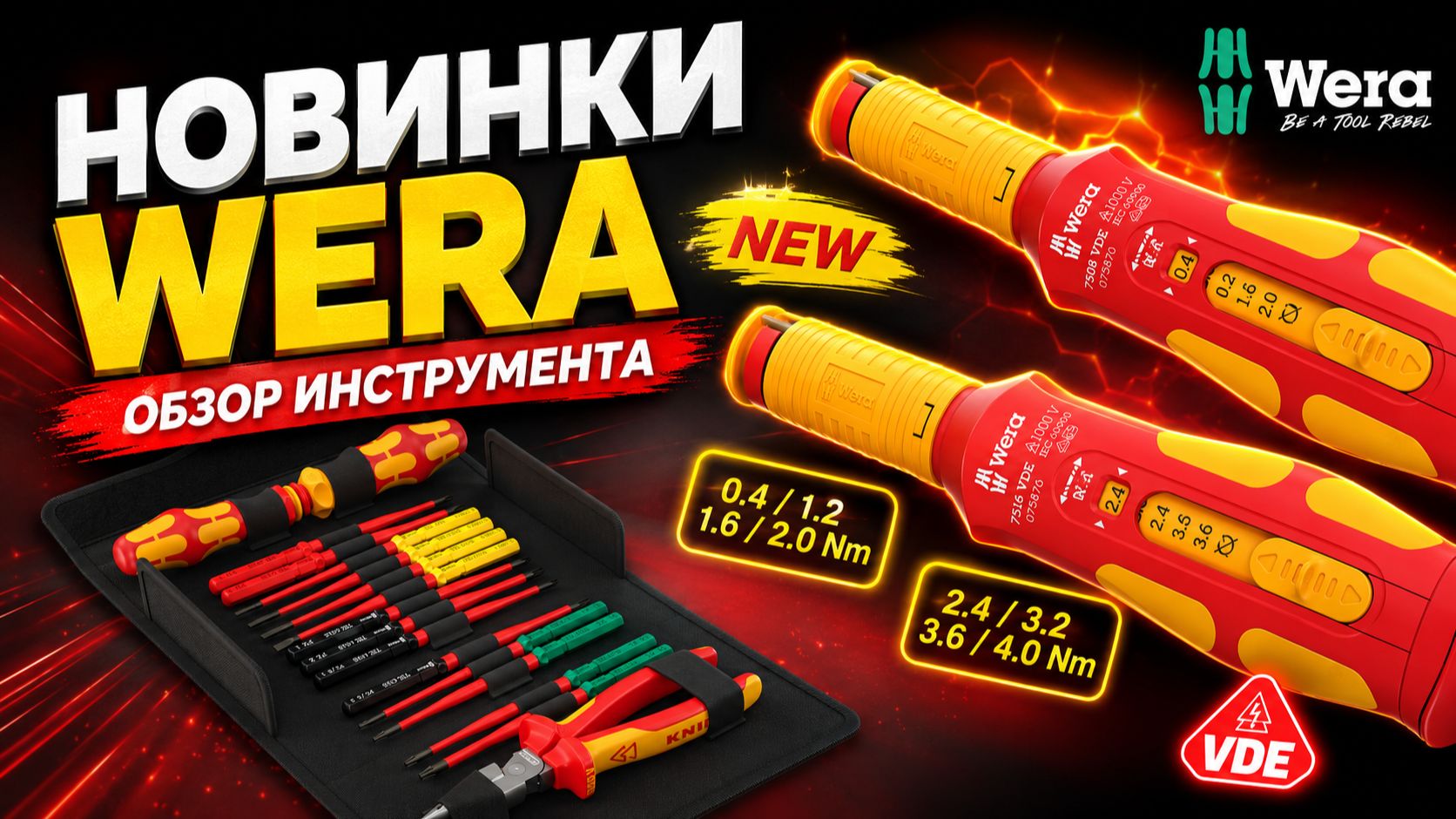 Новинки от WERA (часть 1) смотреть онлайн