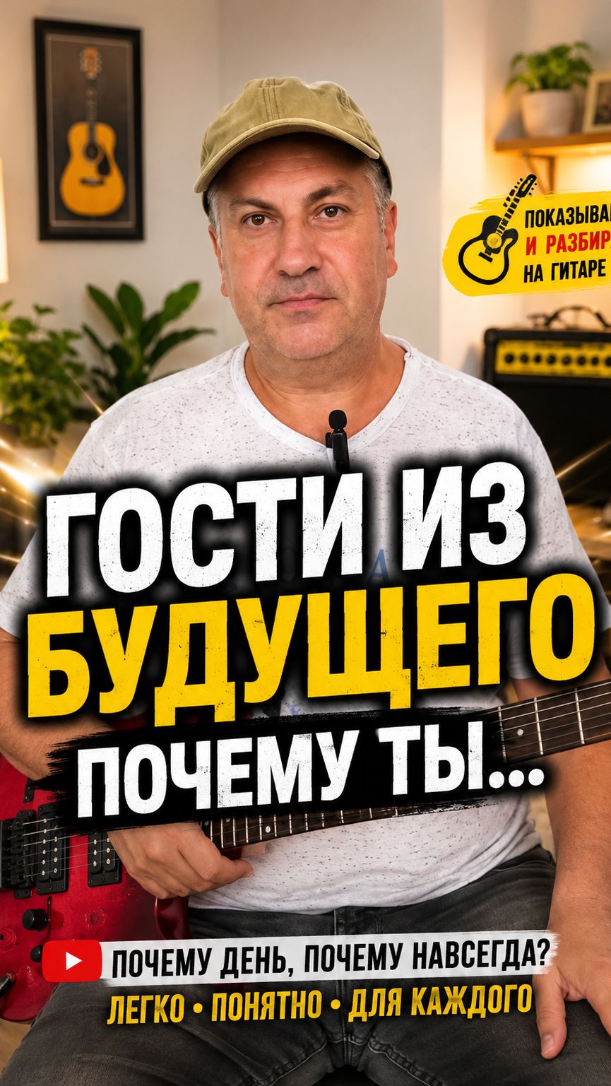 Разбираю песню Почему ты, почему навсегда. Группа Гости из будущего